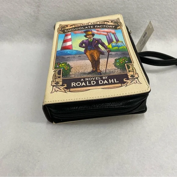 Charlie and The Chocolate Factory Novelty Purse Book Style - Picture 3 of 8